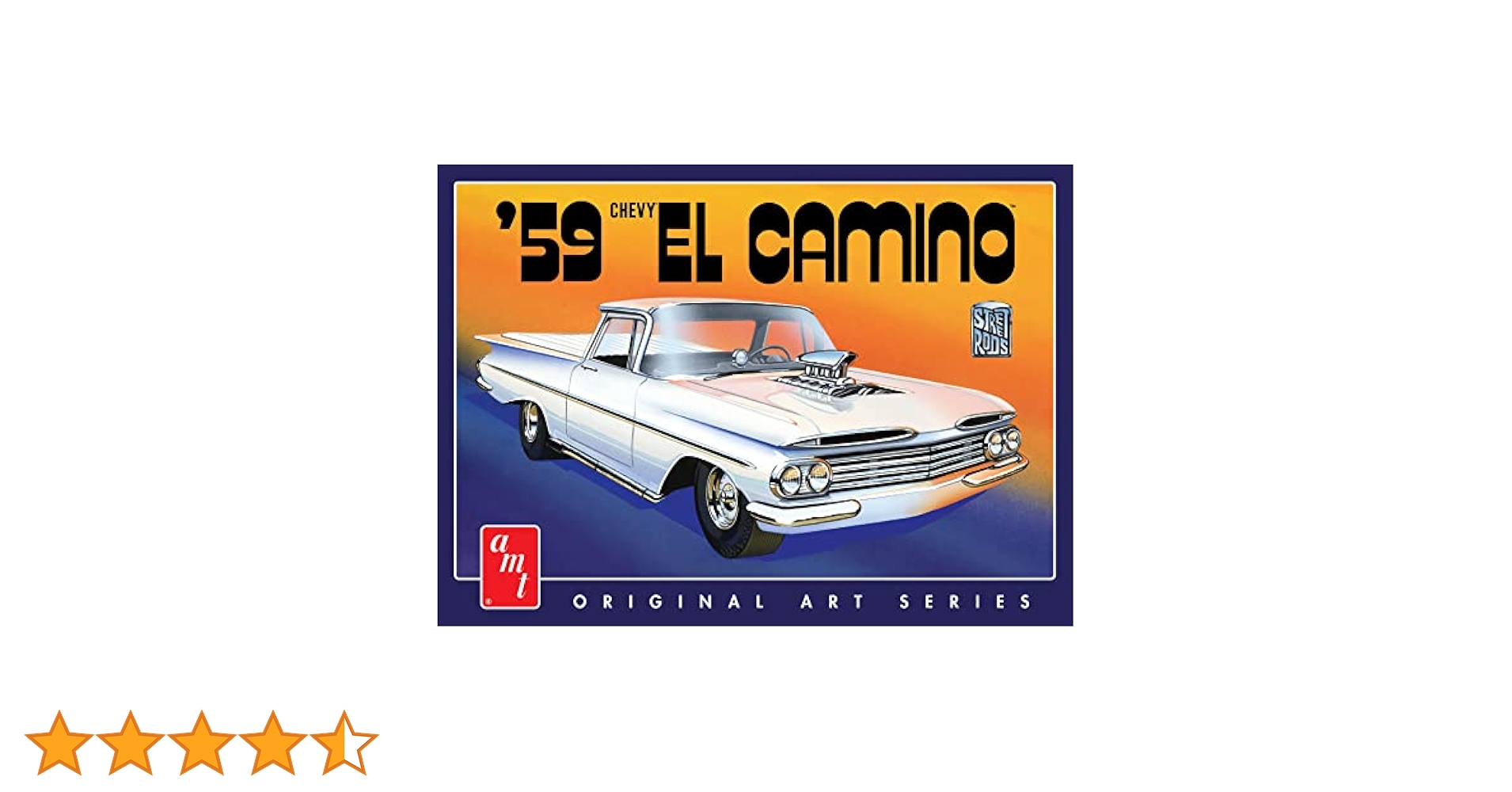【未開封】AMT1959 エルカミーノ　アメ車　プラモデルキット Amazon | AMT 1/25 1959 シェビー・エルカミーノ | プラモデル 通販